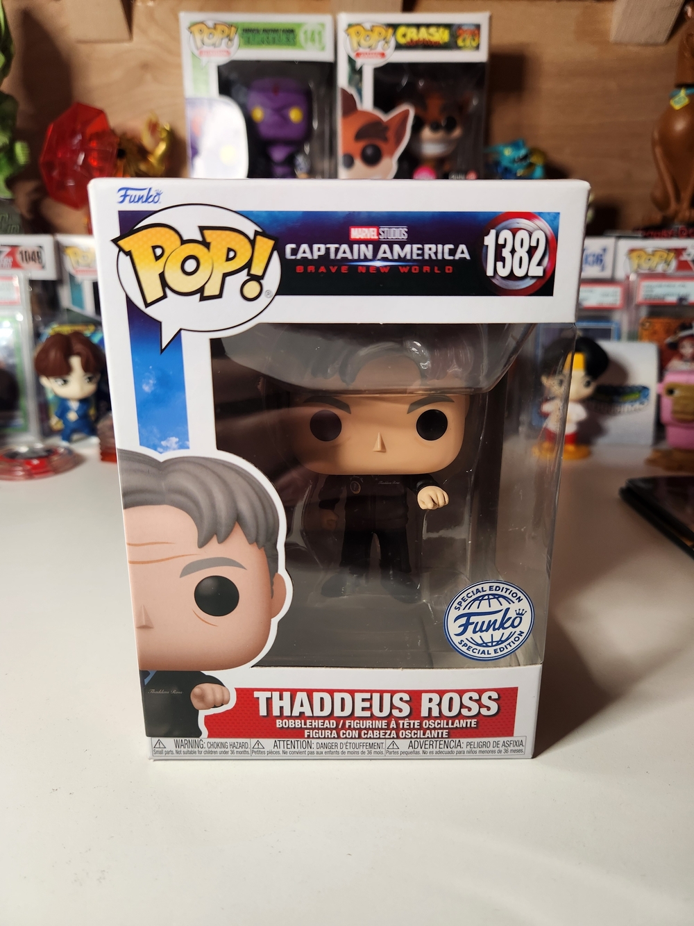 Funko Pop! Thaddeus Ross #1382 - Black Outfit